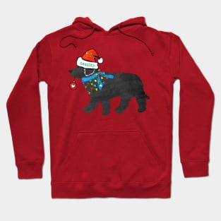 Christmas Labradoodle Naughty Dog Hoodie